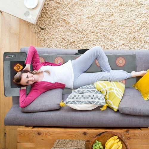 Full Body Electric Massage Mat with Heat Vibration Massage Pad Cushion
